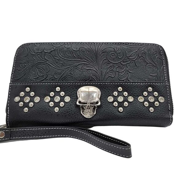 3D Skull Wallet/Wristlet   - Picture 1 of 1